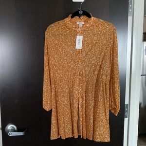 NWT yellow/mustard top